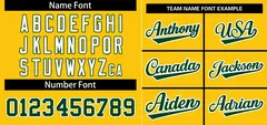 Gold Green-White Stripe Raglan Baseball Jersey 3