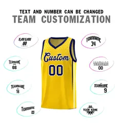 Gold Honeycomb Pattern Sports Uniform Basketball Jersey 4