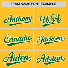 Gold Kelly Green K-Ribbon Raglan Full-Snap Color Block Letterman Jacket 3