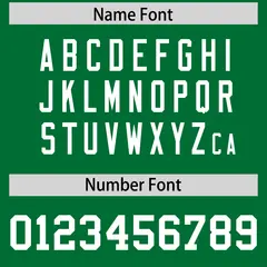 Gold Kelly Green Side Blocks Raglan Football Jersey 4