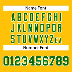 Gold Kelly Green-White Classic Mesh Football Jersey 4