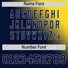 Gold Navy Diagonal Stripe Gradient Fashion Baseball Jersey 4