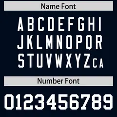 Gold Navy Side Blocks Raglan Football Jersey 4