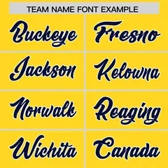 Gold Navy Star Pattern Raglan Sleeves Football Jersey 3