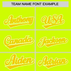 Gold Neon Green Two Tone Split Full-Snap Varsity Letterman Hoodie Jacket 5