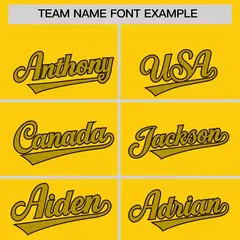 Gold Old Gold Baroque Style Baseball Jersey 3