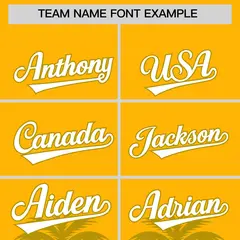 Gold Old Gold Graffiti Pattern Bossinia Baseball Jersey 3