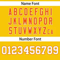 Gold Orange Gradient Star Pattern Authentic Baseball Jersey 4