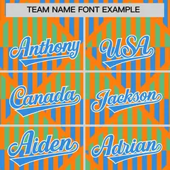 Gold Orange Lingge Sunshine Team Polo Shirts 3