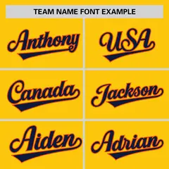 Gold Orange-Navy Raglan Pullover Authentic Baseball Jersey 3