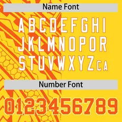 Gold Orange Tribal Split Baseball Jersey 4
