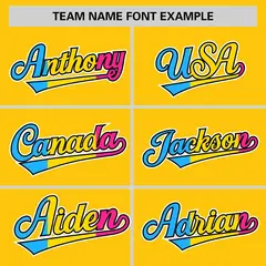 Gold Pansexuality Pride Month Authentic Baseball Jersey 3