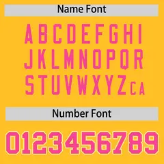 Gold Pink White Full-Zip Shoulder Block Varsity Letterman Bomber Jacket 4