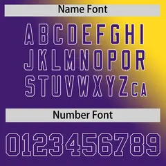 Gold Purple Diagonal Stripe Gradient Fashion Baseball Jersey 4