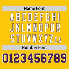 Gold Purple Half Stripe Authentic Baseball Jersey 4