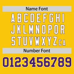 Gold Purple Raglan Sleeves Authentic Baseball Jersey 4