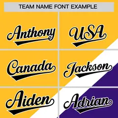 Gold Purple Raglan Sleeves Varsity Full-Snap Letterman Jacket 3