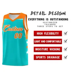Gold Purple Star Color Block Two Tone Side Basketball Jersey 2