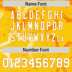 Gold Red White Star Pattern Authentic Football Jersey 4