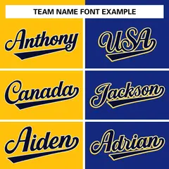 Gold Royal White-Navy Color Block Varsity Full-Snap Baseball Jacket 5