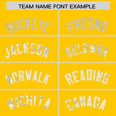 Gold Sequined Trim Athletic Basketball Jersey 3