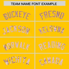 Gold Sequined Trim Athletic Basketball Jersey 3