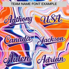 Gold Split Fluid Fashion Authentic Baseball Jersey 3