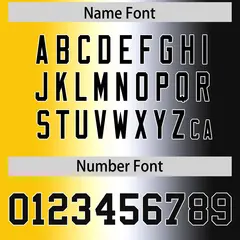Gold White-Black Gradient Fashion Authentic Football Jersey 4