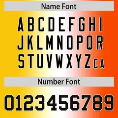 Gold White-Orange Gradient Fashion Authentic Football Jersey 4