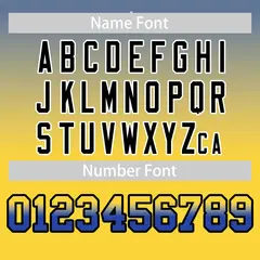 Gradient Football Jersey 11