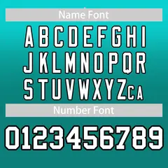 Gradient Football Jersey 25