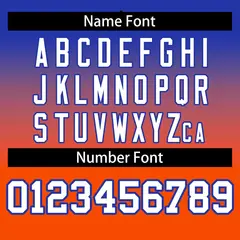 Gradient Football Jersey 46