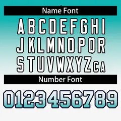 Gradient Football Jersey 74