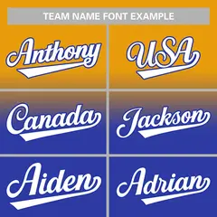 Gradient Full Button Down Fashion Team Sport Baseball Jersey 4