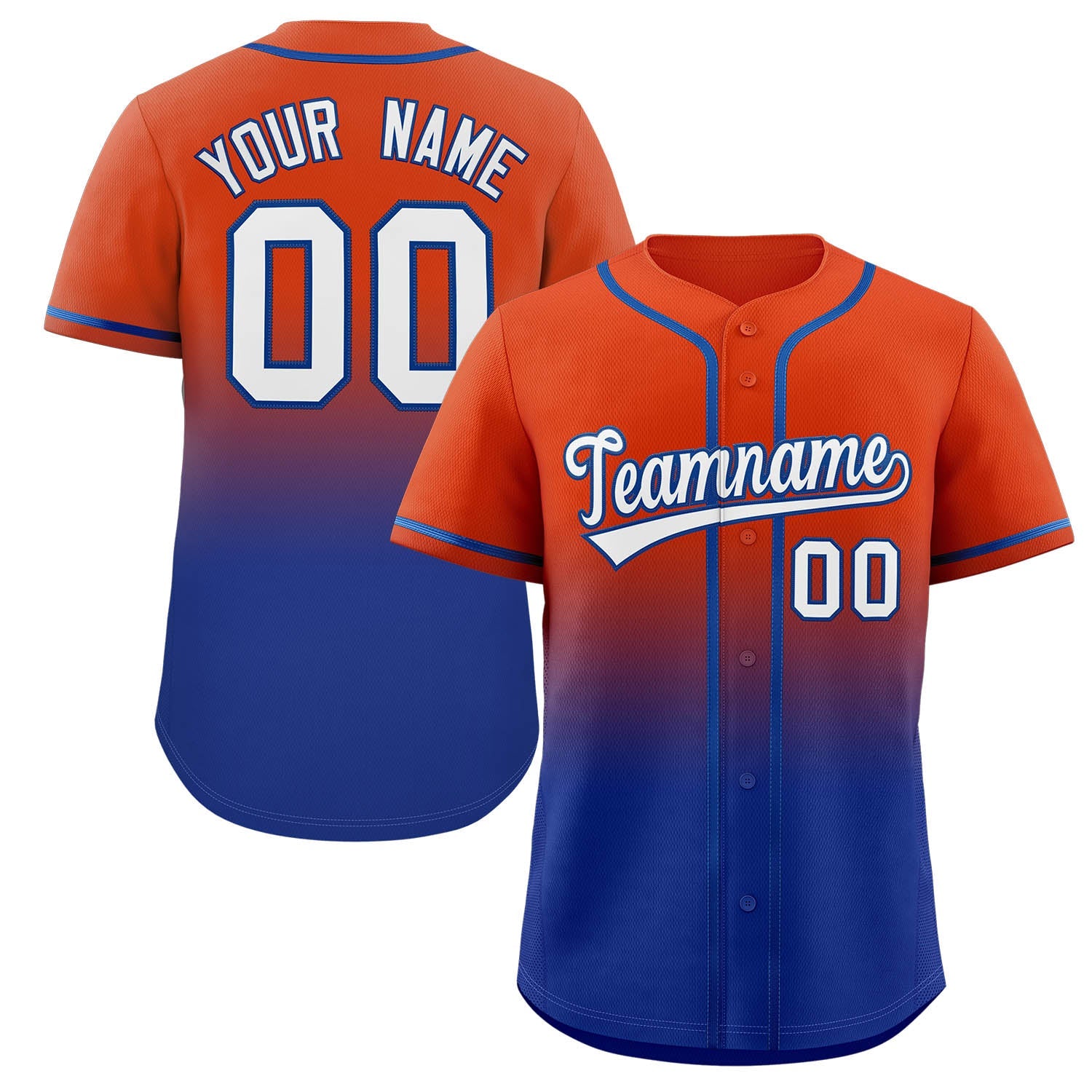 Orange&Royal Blue