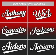 Gradient Full Button Down Team Sport Baseball Jersey 3