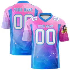 Graffiti Pattern Printed Authentic Football Jersey