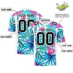 Graffiti Pattern Printed Authentic Football Jersey 2