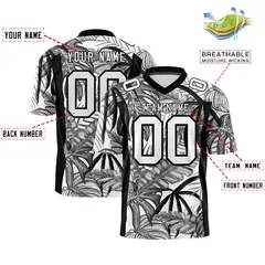 Graffiti Pattern Printed Authentic Football Jersey 2