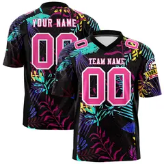 Graffiti Pattern Printed Authentic Football Jersey