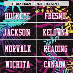 Graffiti Pattern Printed Authentic Football Jersey 3