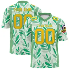 Graffiti Pattern Printed Authentic Football Jersey
