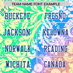 Graffiti Pattern Printed Authentic Football Jersey 3
