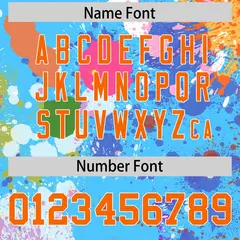 Graffiti Pattern Printed Authentic Football Jersey 4