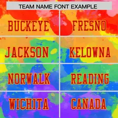 Graffiti Pattern Printed Authentic Football Jersey 3