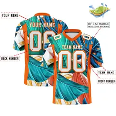 Graffiti Pattern Printed Authentic Football Jersey 2