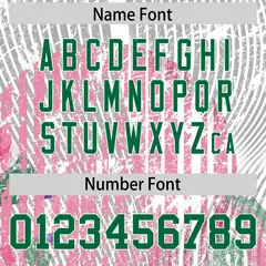 Graffiti Pattern Printed Authentic Football Jersey 4