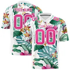Graffiti Pattern Printed Authentic Football Jersey 1