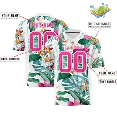 Graffiti Pattern Printed Authentic Football Jersey 2
