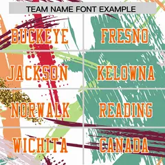 Graffiti Pattern Printed Authentic Football Jersey 3